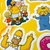 OUTLET - Plancha fans Simpsons - comprar online