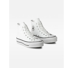 TENIS ADULTO CONVERSE CHUCK TAYLOR ALL STAR LIFT BRANCO/PRETO/BRANCO | CT09820001 - comprar online