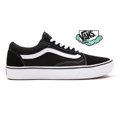 TENIS VANS UA COMFYCUSH OLD SKOOL (CLASSIC) BLACK/TRUE WHITE | VN0A3WMAVNE