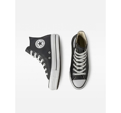 TENIS ADULTO CONVERSE CHUCK TAYLOR ALL STAR LIFT PRETO/BRANCO/PRETO | CT09820002 - LOJA IZZY