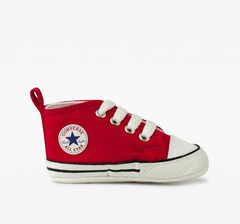 TENIS BABY CONVERSE CHUCK TAYLOR ALL STAR MY FIRST ALL STAR VERMELHO/BRANCO/BRANCO | CK04400002