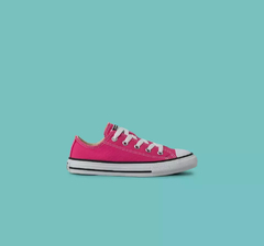 TENIS KIDS CHUCK TAYLOR ALL STAR SEASONAL ROSA MORANGO/PRETO/BRANCO | CK04300041