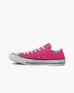 TENIS ADULTO CHUCK TAYLOR ALL STAR SEASONAL ROSA MORANGO/PRETO/BRANCO |  CT04200064