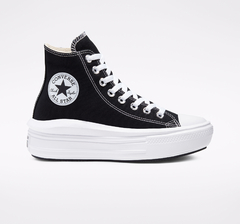 TENIS ADULTO CONVERSE CHUCK TAYLOR ALL STAR MOVE CANO ALTO PRETO/PRETO/BRANCO | CT15460001 na internet