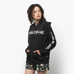 MOLETOM VANS WM MIXED UP FUN HOODIE BLACK | VN0A5AQABLK