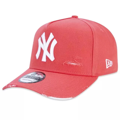 BONE NEW ERA 940 DESTROYED NY VERMELHO | MBV24BON108