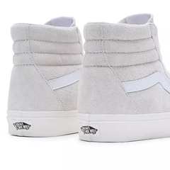 TENIS VANS UA SK8-HI PIG SUEDE BLANC DE BLANC | VN0007NSJVY - loja online