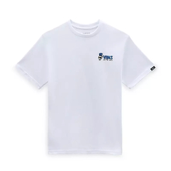 CAMISETA VANS SKULL SLICE SS WHITE | VN00088PWHTCASA