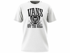 CAMISETA VANS KNOWLEDGE SKULL WHITE | VN000F4JWHTSMUA