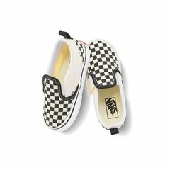 TENIS VANS TD SLIP-ON V (CHECKERBOARD) BLACK/WHITE | VN0A34885GX na internet