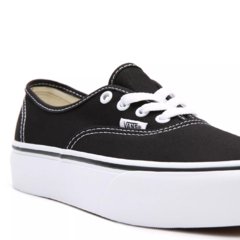 VANS TENIS AUTHENTIC PLATFORM 2.0 BLACK | VN0A3AV8BLKCASA