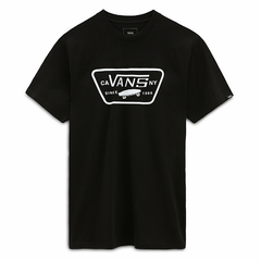 CAMISETA VANS FULL PATCH BLACK-WHITE | VN0A4A57Y28