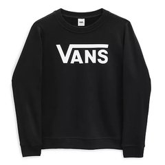 MOLETOM VANS CLASSIC V CREW BLACK | VN0A4S97BLK