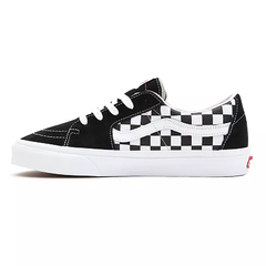 TENIS VANS UA SK8-LOW (CANVAS/SUEDE) BLACK/CHECKRBOARD | VN0A4UUK4W7CASA - comprar online