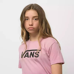 CAMISETA JUVENIL VANS FLYING V CREW GIRLS LILAS | VN0A53P2BD5CASA - comprar online