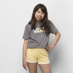 CAMISETA JUVENIL VANS FLYING V CREW GIRLS GREY HEATHER | VN0A53P2GRH - comprar online