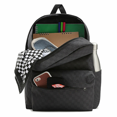 MOCHILA VANS OLD SKOOL H2O CHECK BACKPACK BLACK-CHARCOAL | VN0A5KI1BA5 - comprar online