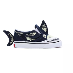 TENIS VANS TD SLIP-ON V SHARK GLOW XRAY OCEAN BLUE/MULTI | VN0A7Q4ZBER na internet