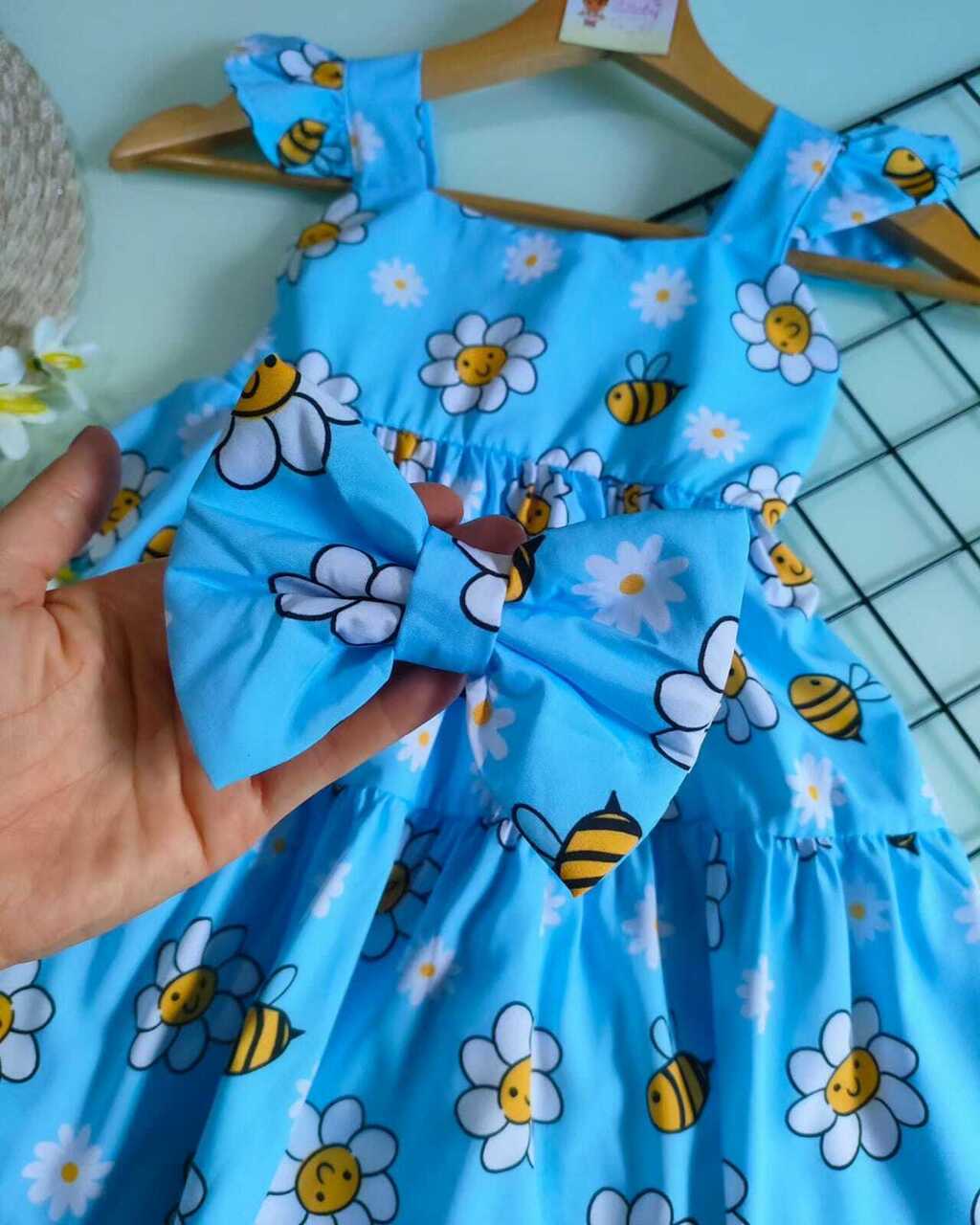 Vestido Infantil Temático Abelhinha - Stilo Kids baby