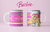 Plantillas para Tazas Barbie - Modelo 1 - comprar online