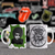 Diseños Plantillas Tazas Bandas de Rock Musica