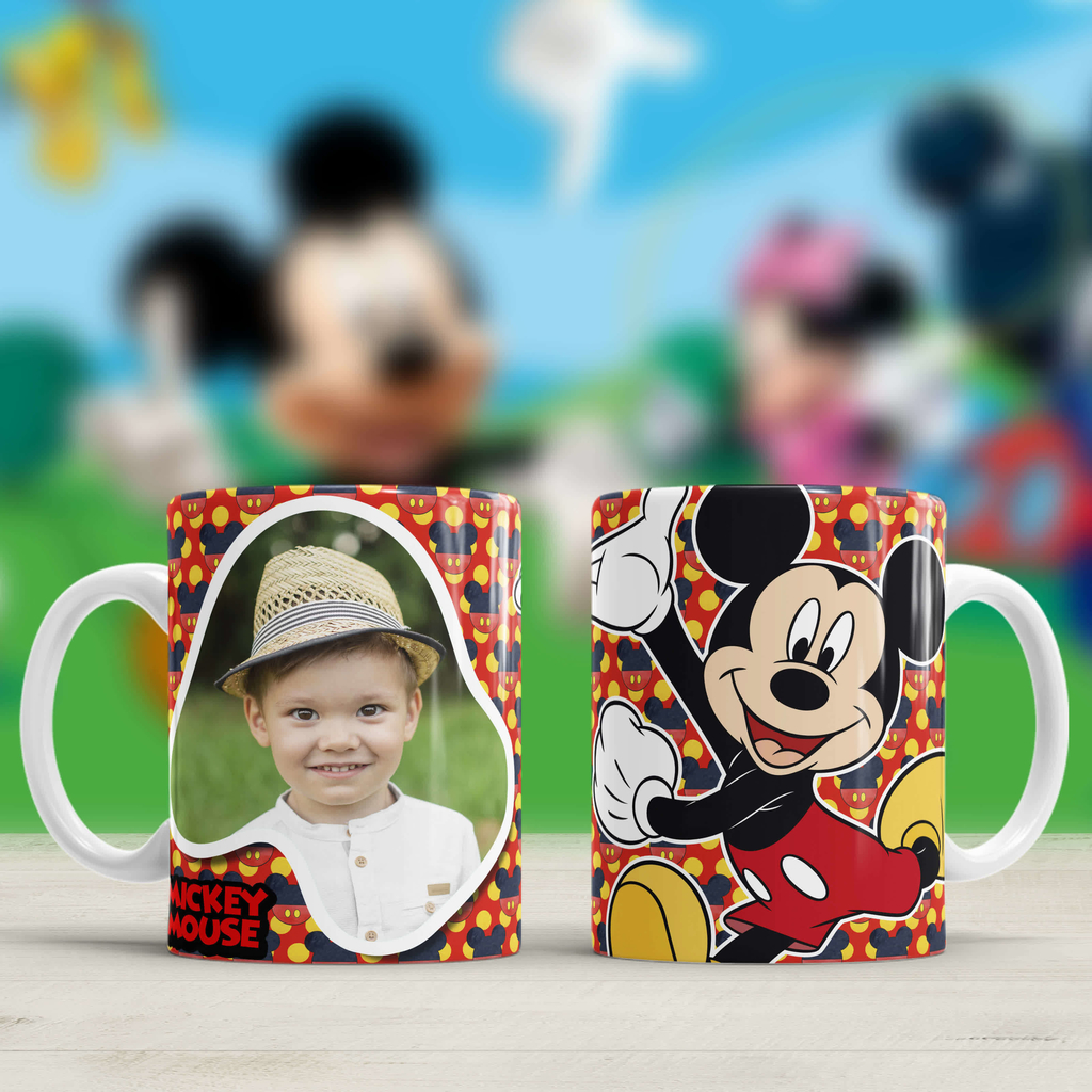 Diseños Plantillas Tazas Mickey Mouse