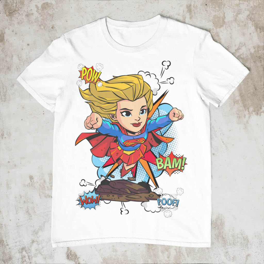 Remeras de superheroes para mujer sale