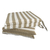 Almohadon para silla - cubresilla 40x40 Premium Raya beige - comprar online