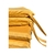 Almohadon para Silla Pana 40x40 Cubresilla Cierre -5 cm alto Amarillo Oro - comprar online