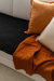 Pillow Manta Protector Cubre Asiento Sillon Tusor 2 Cuerpos Negro en internet