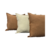 Combo 3 almohadones Tusor 40x40 - Pre-armados Diseños - Una Casa Mil Hogares