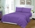 Sabanas Premium Dobby Cotton Touch 2 1/2 Plazas Violeta