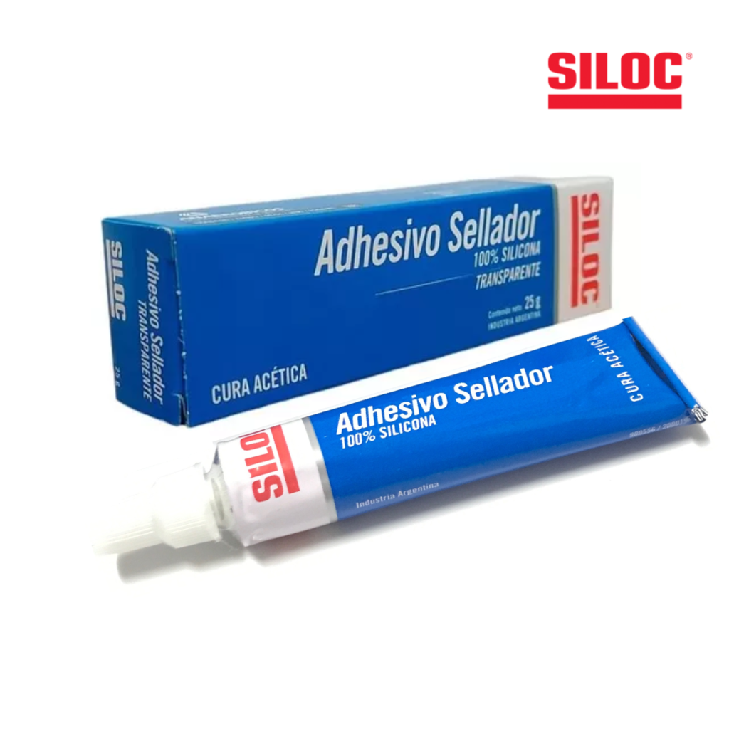 Anaeróbicos - SILOC Silicona Adhesivo Sellador - Ext. 85%