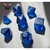 Set de Dados Artesanales - Azul Profundo on internet