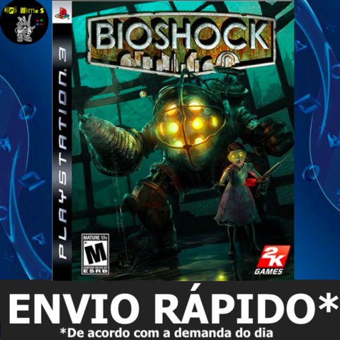 Comprar BioShock - Ps3 Mídia Digital - R$19,90 - Ato Games - Os