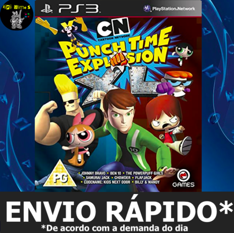 Cartoon Network Punch Time Explosion Xl Jogos Ps3 PSN Digital Playstation 3