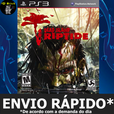 Jogo Midia Fisica Dead Island Riptide PS3 - Techland - Outros Games -  Magazine Luiza