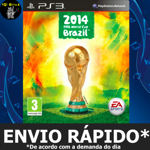 Jogo Copa do Mundo da Fifa Brasil 2014 PlayStation 3 EA em