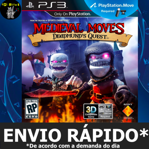 Nc Games 01061441549 Medieval Moves: Deadmund's Quest - Aventura - Morgrimm  - Ação - Reino - Playstation 3