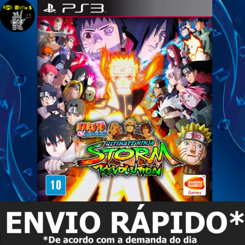 Jogo Naruto Shippuden - Ultimate Ninja Storm Revolution PS3 em Promoção na  Americanas