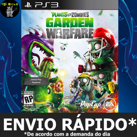 Comprar Plants vs. Zombies Garden Warfare - Ps3 Mídia Digital - R$19,90 -  Ato Games - Os Melhores Jogos com o Melhor Preço