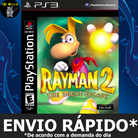 Comprar Rayman 2: The Great Escape - Ps3 Mídia Digital - R$19,90 - Ato  Games - Os Melhores Jogos com o Melhor Preço