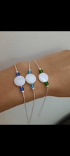 Pulsera Nácar con Cristales