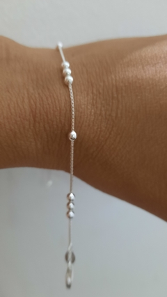 Pulsera bolitas 3x1 - comprar online