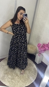 Vestido Flower black