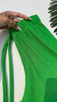 Calça Verde Bandeira Duna Stripe na internet