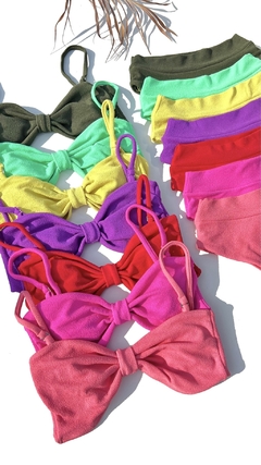Biquini Gabi Rosado Crispy Hot Pants - comprar online