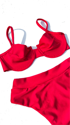 Biquíni Marina Vermelho Trilobal Hot Pants - comprar online