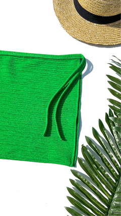 Minissaia Verde Bandeira Duna Stripe - loja online