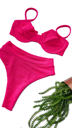 Biquíni Marina Rosa Pink Fluor Mykonos Hot Pants - comprar online